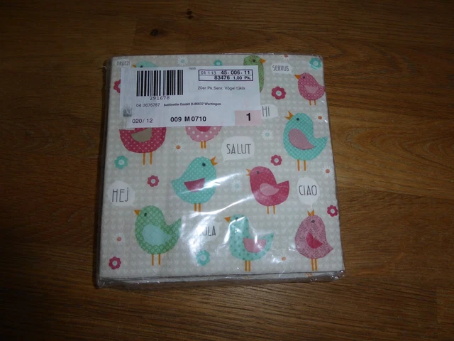 Tookala Kinder Servietten Bagger Design - 20 Stück 33x33cm Für Geburtstagsparty