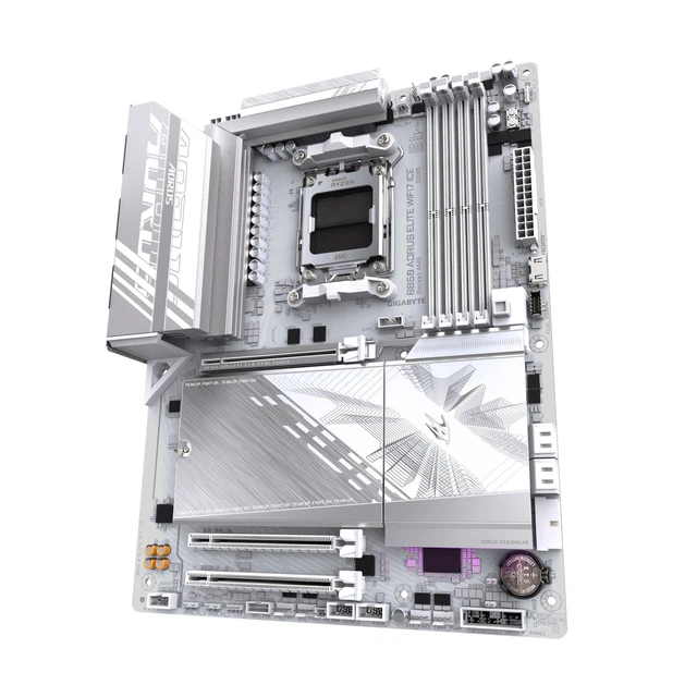 GIGABYTE B850 AORUS ELITE WIFI7 ICE AM5 DDR5 ATX Motherboard - Opened ...