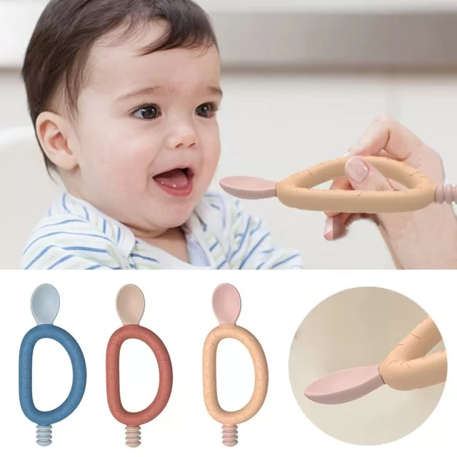 Weaning Supplies Baby Spoons BPA Free Baby Training Spoon Feeding Spoon