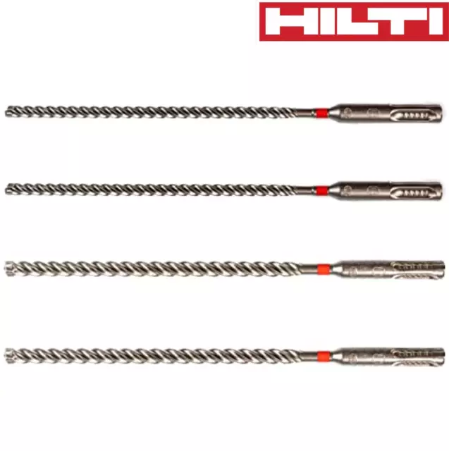 4 tlg. Hilti SDS PLUS Bohrer Set (Ø 6,8,10,12mm) TE-CX Hammerbohrer Länge wählba