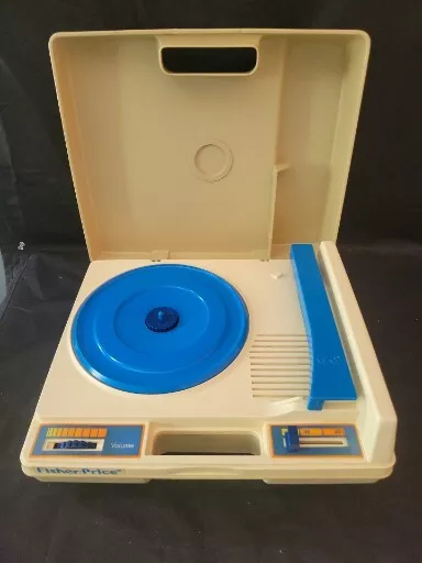 Vintage 1978 Fisher Price 825 Kids Record Player Phonograph Turntable. Works!!!