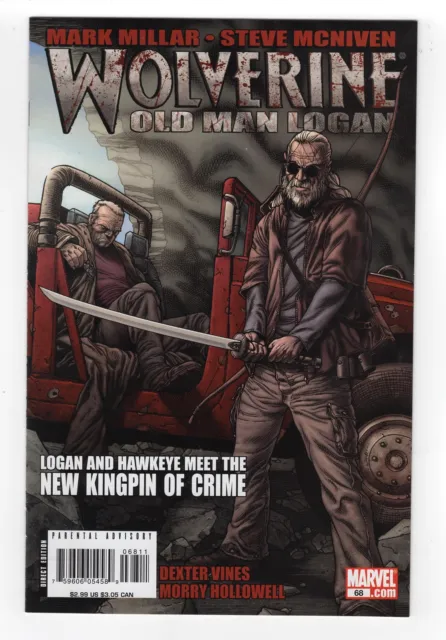 2008 Marvel Wolverine Old Man Logan #68 1St App Of Spider-Bitch High Grade Key