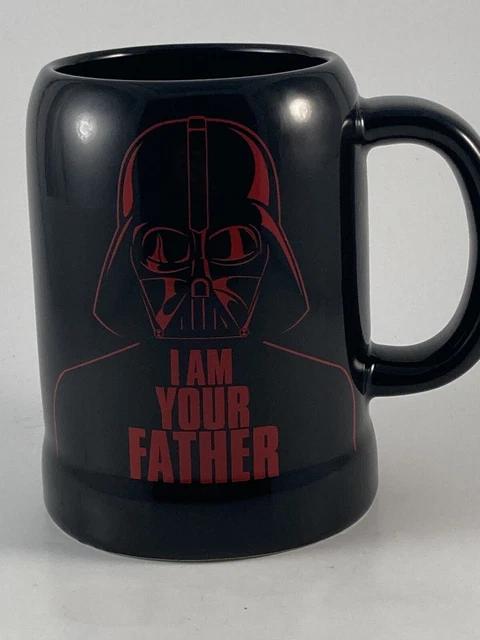 Star Wars Darth Vader I Am Your Father Black & Red Coffee Mug LucasFilm Limited