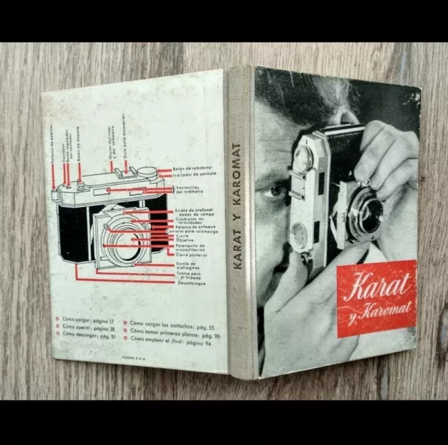 libro camaras karat y karomat. Analogic photograph. Vintage