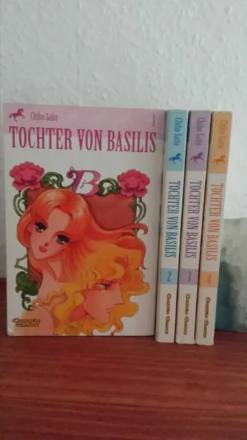 Manga Tochter von Basilis Band 1-4!  KOMPLETT