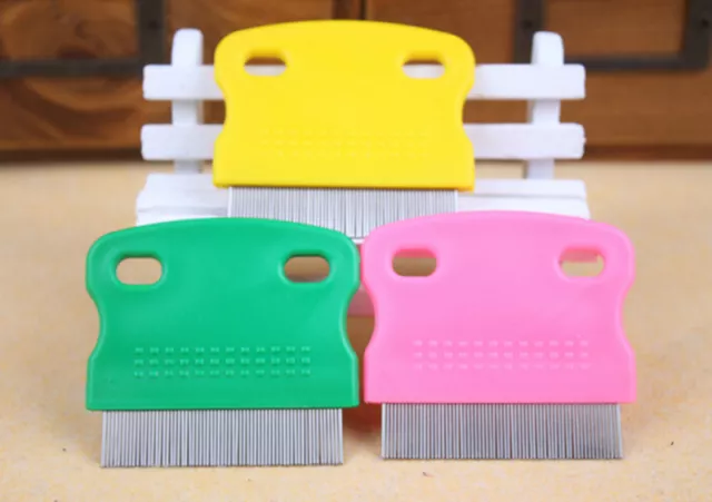Hair Lice Nit Pets Flea Egg Dirt Dust Remover Steel Tooth Comb Health .'.