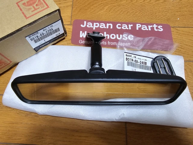 GENUINE MAZDA OEM RX-7 RX7 FD3S Interior Room Rear View Mirror & Base ...
