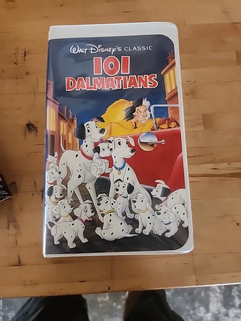 90'S Walt Disney WALT DISNEY 101 101 Dalmatians Movie T-shirt Made in USA Men's L size Vintage cotton white type Vintage Second Hand main image 1