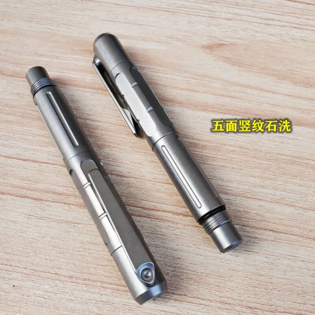 EDC Titanium Alloy Tactical Pen Write signature Pen Stationery Pen Multi Tool