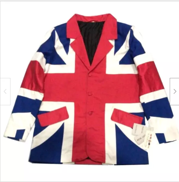 UNION JACK BLAZER British Flag Coat Style Jacket Townshend Madcap ...