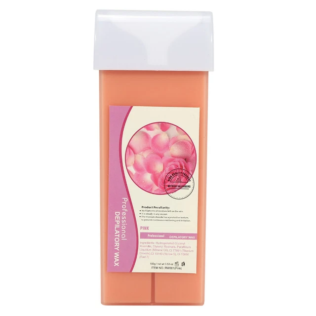 (Rose) 100 g Crema depilatoria de cera profesional axila facial cuerpo GSA