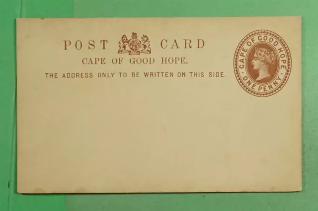DR WHO SOUTH AFRICA CAPE OF GOOD HOPE POSTAL CARD UNUSED j82916