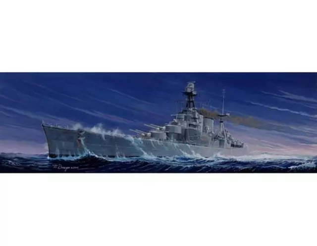 HMS HOOD Plastic Model Kit, 1/350 Scale