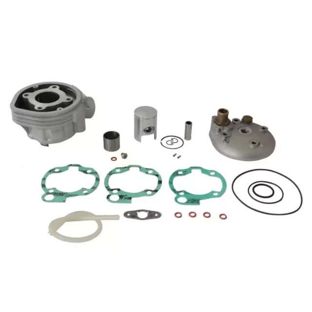 Kit Cylindre 80cc Alu - Ø50 Aprilia - HM Avec Culasse - Moteurs Minarelli