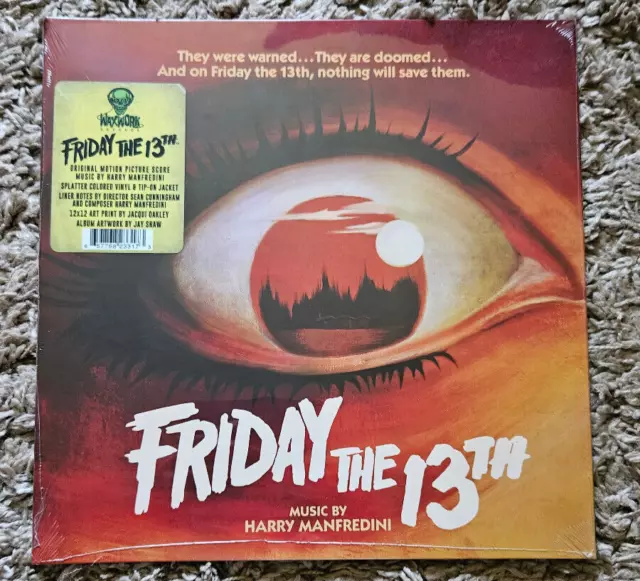 Friday the 13th / Freitag der 13. Vinyl LP Soundtrack "Camp Crystal Lake" NEU *