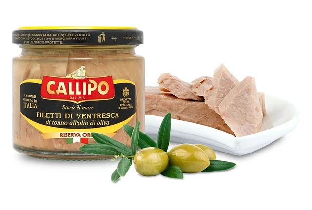 Filetti Di Ventrescadi Tonno All'olio Di Oliva  -Callipo -Gr.  200