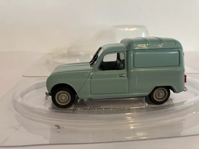 1/43 Norev Renault R4 Fourgonnette 1965 TBE sous coque ouverte pour les photos
