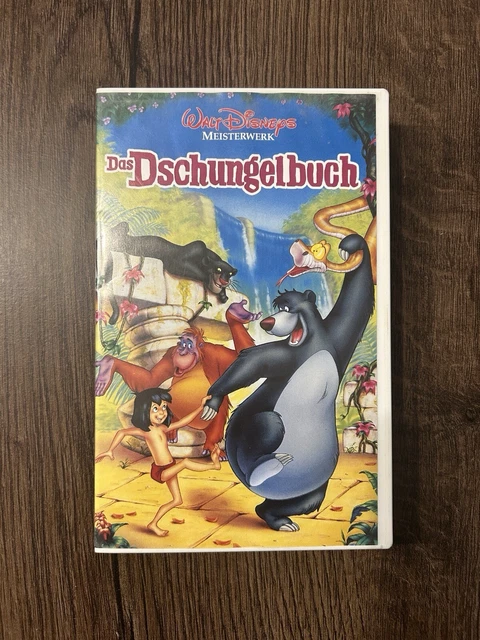 Das Dschungelbuch Vhs 1122 25 Wert WALT DISNEYS-DAS DSCHUNGELBUCH VHS Kassette mit Hologramm Meisterwerk