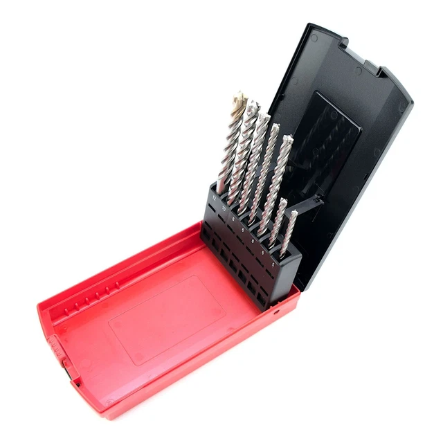 Jeu de forets Milwaukee 7 pièces. Perceuse à percussion SDS-Plus MX4 Foret...