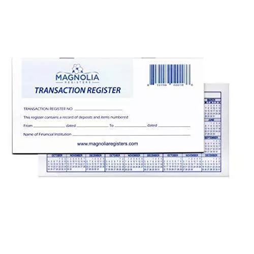 12 CHECK REGISTERS 202320242025 for Personal Checkbook Ledger