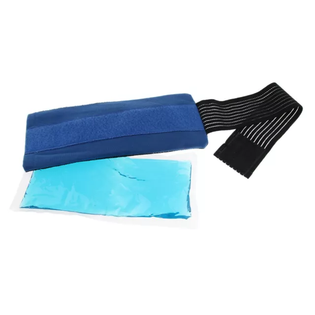 Reusable Ice Pack Gel Wrap with Elastic Strap Hot Cold Therapy Pain Relief