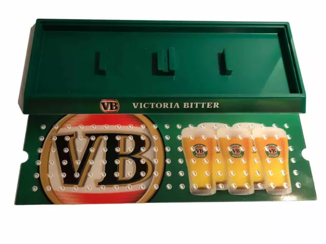 VB Victoria Bitter Beer Plastic Bar Drip Tray New Rare Collectable Hotel Pub Bar 2