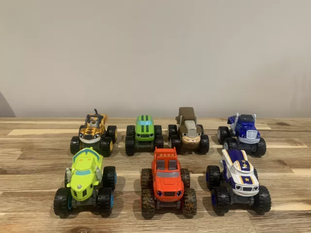 Crusher Slam & Go Carro Blaze Monster Machines