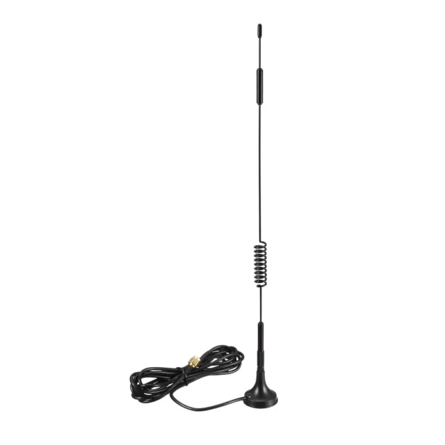 GSM LTE Antenna 4G 7dBi 700-2700MHz SMA Male with 2M RG174 Cable Magnetic Base