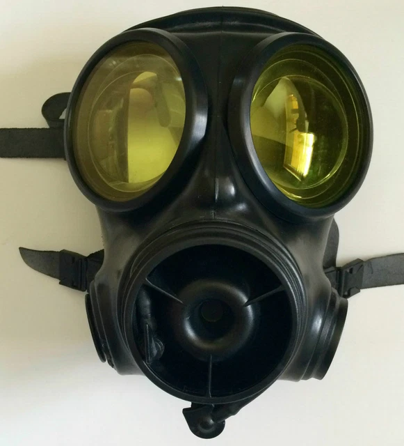 S10 GAS MASK Respirator Amber Lenses Outserts EUR 77,19 - PicClick IT