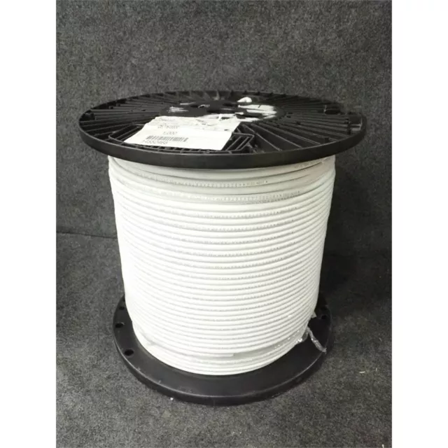 Windy City Wire 5013896 1000ft White CAT6 Cable, SOL, 4PR/23AWG, Copper*