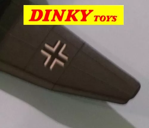 Dinky 721 Junkers JU 87B Stuka authentic style paper wing markings