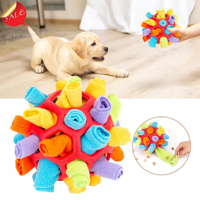 Snuffle Ball Interactive Dog Toy Portable Home Foraging Skills Sniff Training