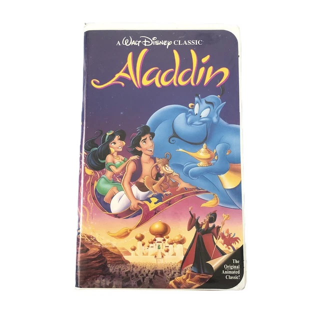 Diamond Edition RARE ALADDIN BLACK Diamond Edition VHS Walt Disney (VHS, 1993) £42.29 ...