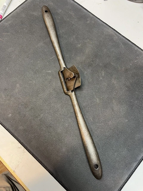 Antique Stanley No. 57 Type 1 Cooper's Spoke Shave Spokeshave Barrel Tool (105)