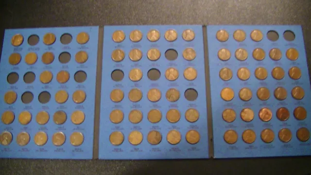 Lincoln Wheat Penny Cent Set Lot 76 Coins 1909 Vdb To 1940 Includes Rarer Dates