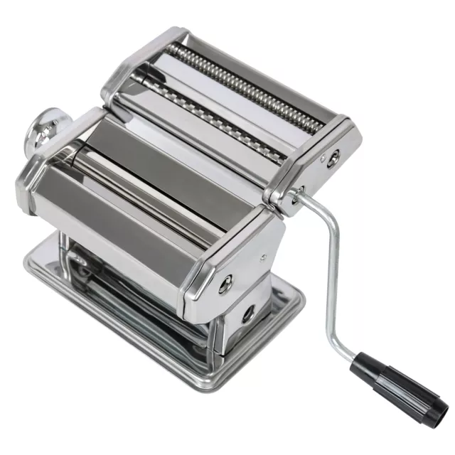 Nudelmaschine aus Edelstahl Pastamaker Pastamaschine Lasagne Spaghetti Pasta LVJ