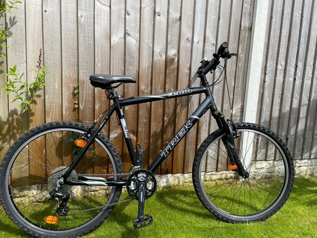 TREK 3900 ADULT Mountain Bike Black Grey Used 99.00 PicClick UK