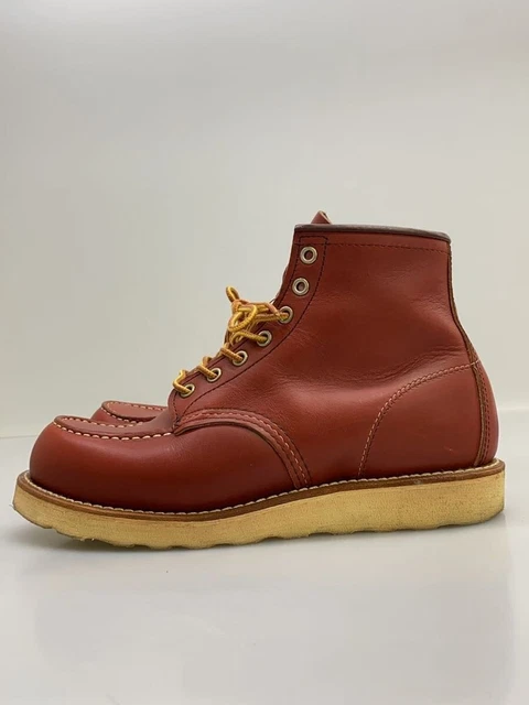 Wing99 RED WING LACE Up Boots 6 \Classic Mock Toe/25Cm/Red 3955
