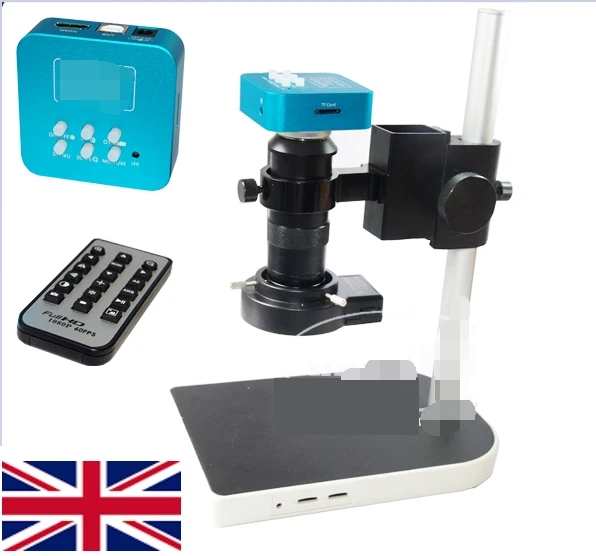 38MP 1080P HDMI USB Digital Industry Video Microscope Camera C-mount ...