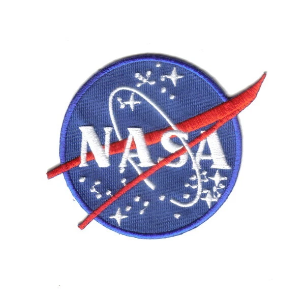 Nasa Space Agency (Meatball) Logo Embroidered Patch -new