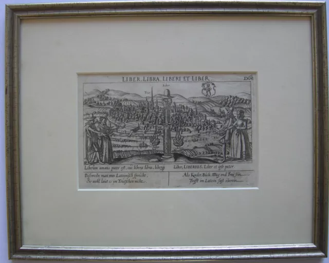 Trier Gesamtansicht Rheinland Orig Kupferstich Meisner Schatzkästlein 1630