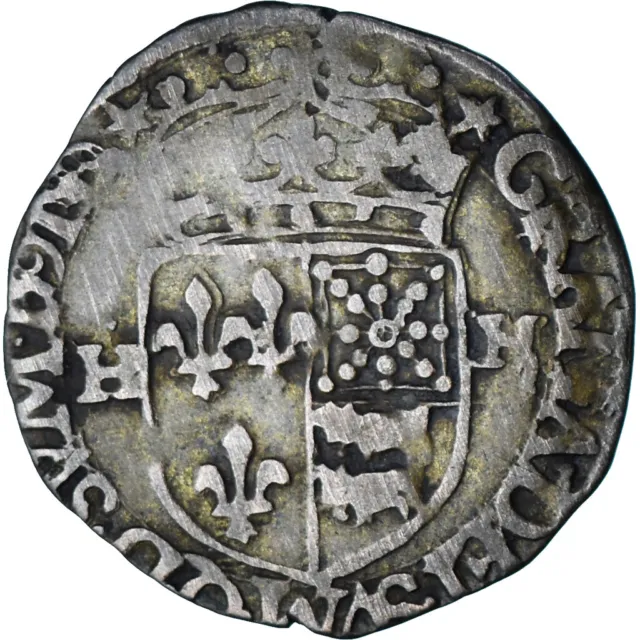 [#1270285] France, Henri IV, Douzain de Béarn, 1591, Morlaas, Billon, VF