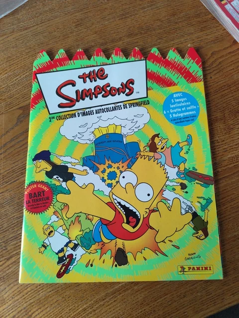 THE SIMPSONS 2E Collection Album Incomplet Avec Poster Panini 2000 EUR ...