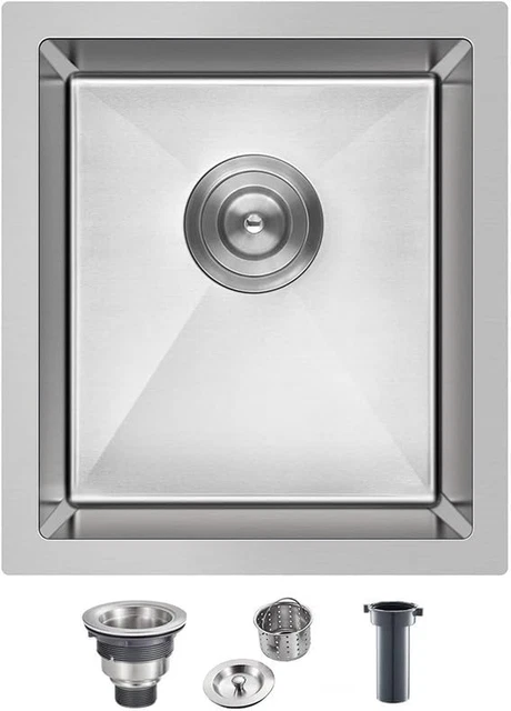 Houzer CS-1105-1 Club 9-5/16 Undermount Single Basin Stainless Steel Houzer CS-1105-1 Club 9-5/16 Undermount Single Basin Stainless Steel