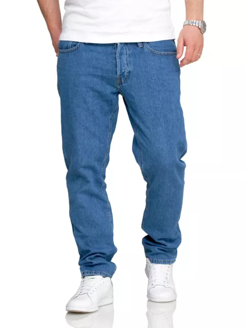 Jack & Jones Herren Jeans MIKE ARIS Tapered Fit Denim Herrenhose %