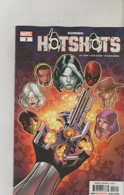 Marvel Comics Domino Hotshots #3 July 2019 1St Print Nm