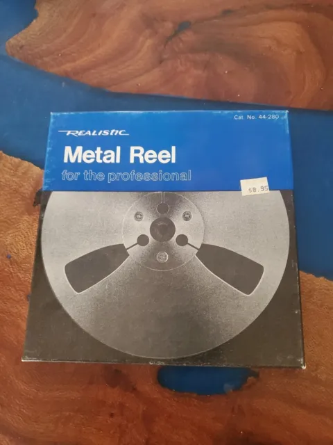 REALISTIC METAL Reel To Reel 7 Inches Cat No.44-280 Never Used $89.00 -  PicClick AU