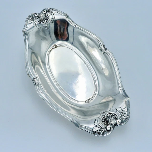 Antigüedad Christofle Bañado en Plata Cuenco Napoleón III Francés Imperio Adorno