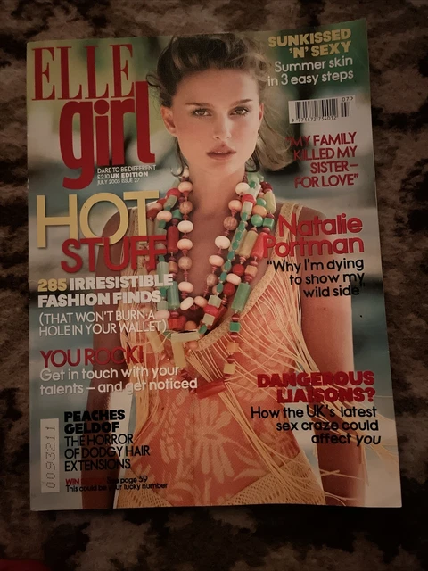 ELLE GIRL MAGAZINE Natalie Portman £10.00 - PicClick UK