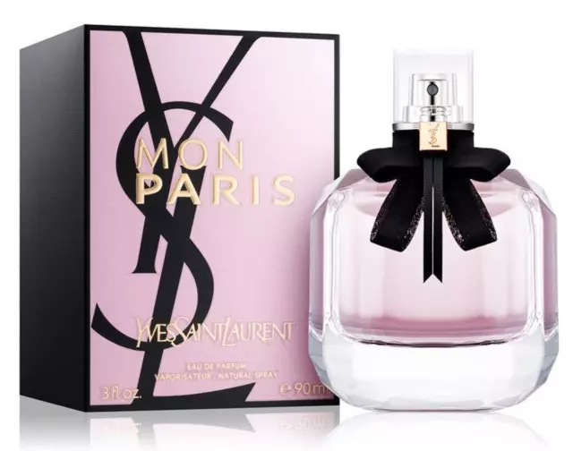 Mon Paris 3 oz Perfume by Yves Saint Laurent 90 ml Womens Spray EDP New & Sealed 2